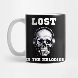 lost in the melodies - for every music lover Mug